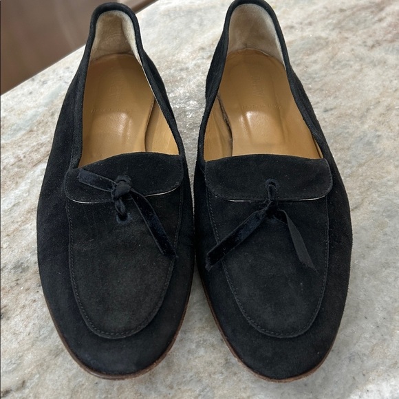 J. Crew Shoes - Elegant Black Suede Loafers